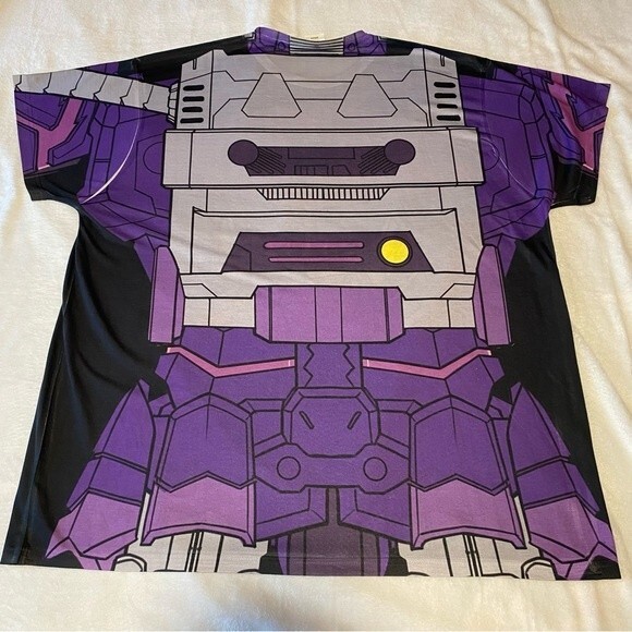 Transformers Decepticon Men’s Shockwave costume tee shirt size 3XL.  NWOT - Picture 2 of 6